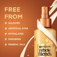 thumbnail image 3 of Garnier Whole Blends Heat Protectant Spray for Damaged Hair, Sulfate Free, Prevents Breakage, Hair Honey Milk Spray, 3 of 9