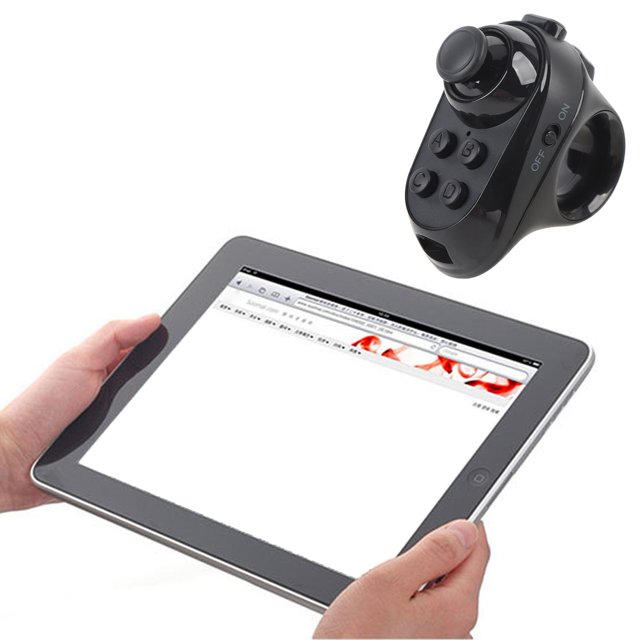 Controlador Remoto Bluetooth VR, Batería De 180 MAh, Ergonómico, Multifuncional, Compacto, Controlador VR Bluetooth, Amplia Compatibilidad Para Teléfono