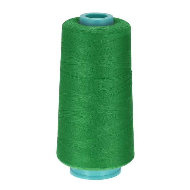 Unique Bargains Fil à Coudre en Polyester Tout Usage 3000 Yards 40S/2 (Vert)