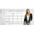 thumbnail image 4 of Cueply Women's 3/4 Sleeve Tie Front Cardigan Shrug Bolero Lightweight Top Summer Casual Short Shawl, 4 of 7