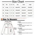 thumbnail image 3 of Winter Fashion Coat Warm Quilted Floral Soild Color Puffer Long Sleeve Coffee Jacket Coat With Pockets XL-4XL, 3 of 5