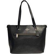 Coach Gallery Tote in Black with Gold Hardware