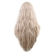 thumbnail image 2 of Fiudx Peluca de Seda, Cabello Rizado de Fibra Resistente a Temperamento Templado, Peluca con Gancho Ajustable, Peluca Dorada con Patrón de Ondas Naturales, Uso Diario para Fiestas, Accesorios Elegant, 2 of 7