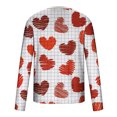 thumbnail image 5 of fartey Men Plus Size Valentines Day T-Shirts Funny 2025 Love Heart Printed Top Tunic Casual Long Sleeve Hip Hop Tshirt Big and Tall Trendy Pattern Crewneck Fitness Gifts Shirt, S-5XL, 5 of 5