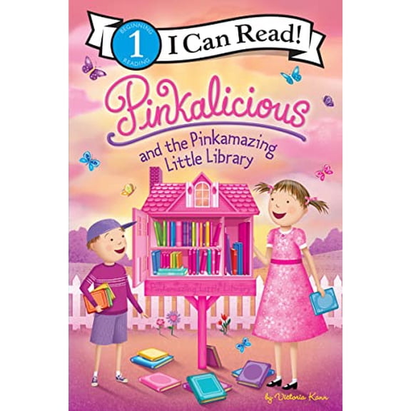 Pre-Owned Pinkalicious and the Pinkamazing Little Library (Paperback) 0063257319 9780063257313