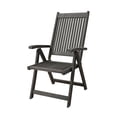 thumbnail image 1 of homeroots outdoor 389988 Distressed Outdoor Reclining Chair, 1 of 1