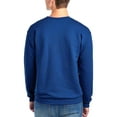 thumbnail image 3 of JERZEES Crewneck Sweatshirt for Unisex 8 Oz, Royal Nublend Fleece Long Sleeve Plain Sweatshirt 50 Cotton 50 Polyester Pack of 2, 2XL Size, 3 of 6