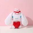 thumbnail image 3 of Sanrio Hello Kitty juguetes de peluche Kawaii Kuromi Melody Cinnamoroll almohada de dibujos animados muñeca decoración del hogar regalo de Navidad, 3 of 5