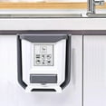 thumbnail image 2 of Yeacher Hanging Kitchen Trash Can, Small Hanging Trash Can In Kitchen, Folding Trash Can In, 2 of 8