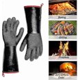 thumbnail image 2 of 932f Extreme Heat Resistant Gloves For Grill Bbq, Waterproof Long Sleeve Pit Grill Gloves For Fryer, Baking, Oven,smoker,fireproof, Oil Resistant Neop, 2 of 5