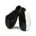thumbnail image 4 of MeMoi Women's Colorblock Plush Slippers - Womens - Female, 4 of 6