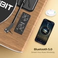 thumbnail image 3 of Reproductor de vinilo Bluetooth FancyRabbit HP-H2501 con tocadiscos, 3 of 8