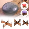 thumbnail image 3 of Wmool Wood Tongue Drum Stand,Tongue Drum Bracket,Tongue Drum Tripod Tank Drum Display Rack,Snare Drum Stand Tongue Drum Bracket Wood Storage Rack for Professional Tongue Drum, 3 of 8