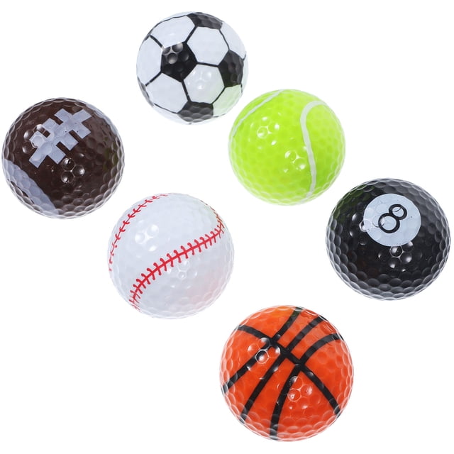 OFFIGAM 1Jgo Bolas De Golf De Para Entrenamiento Con Colores Llamativos Y Tacto Confortable