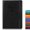 Black, variant on A5 Hardcover Leather Executive Notebook for Men and Women, 256 Pages, Plain Ruled, Writing Journal for Travel, Business, Work, School, College, Diary Notepad 5.7"×8.3" with Lay Flat Design