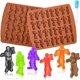 thumbnail image 1 of Halloween Candy Gummy Molds Silicone Skull, 2 Pcs 32 Cavity Skeleton Halloween Silicone Mold Chocolate with 1 Pcs Dropper, 1 of 4