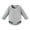 Grey, variant on Ulanda Newborn Baby Boy Clothes Cotton Shirt Bodysuit Button Up Long Sleeve Romper Jumpsuit One-Piece Outfit (Beige, 0-3 Months)