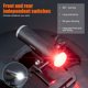 thumbnail image 4 of Luz para casco de bicicleta Ndcxsfigh Luz de advertencia de seguridad recargable por USB, 4 of 9