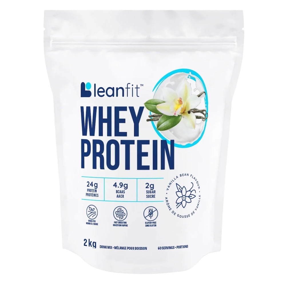 whey Leanfit Whey Protein, Vanilla, 2 kg