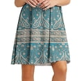 thumbnail image 4 of Gvmfive Women Dresses Casual Boho Floral Print Short Sleeve T-shirt Dress, 4 of 4