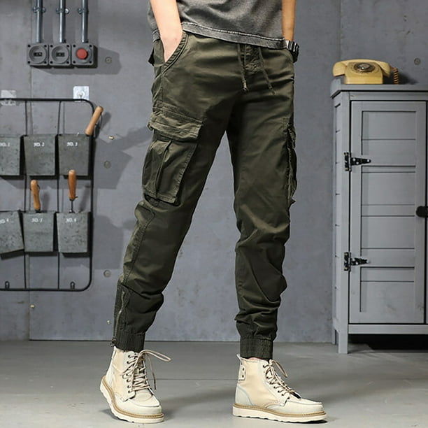 RECYCLE CARDBOARD PANTS｜MEN'S Amazon.com: Men's Cargo Pants Fashion Workout Streetwear