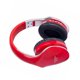 thumbnail image 3 of Auriculares Auriculares inalámbricos Manos libres plegables Conducción deportiva Auriculares para juegos compatibles con Bluetooth, Rojo Inevent EL000567-03B, 3 of 7