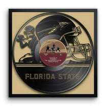 Florida State Seminoles Framed 13" x 13" Vinyl Record Art Print
