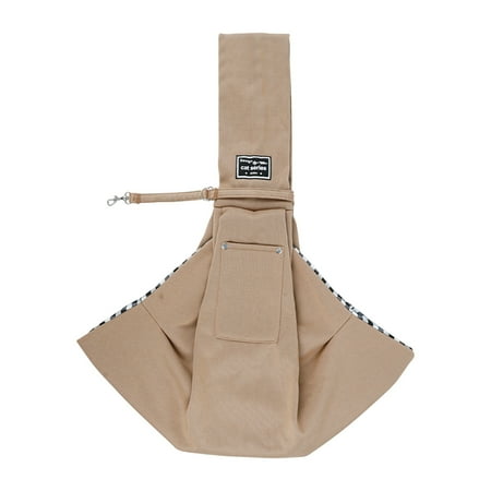 Leadrop Small Dog Sling Carrier Crossbody Shoulder Bag Portable Outdoor Travel Puppy Bag Pet Carrying Supplies for Small Medium Dog Cat Rabbit
