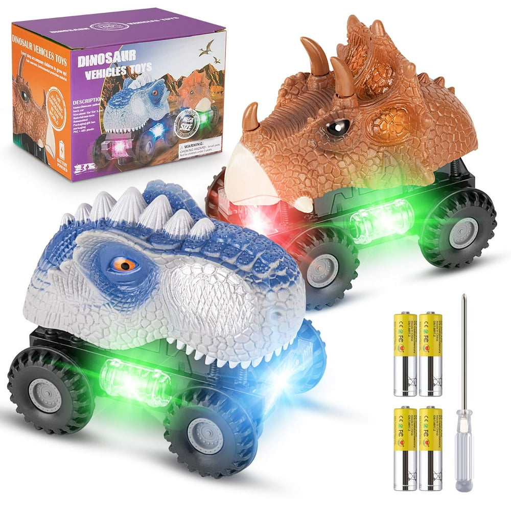 2 Pack Dinosaur Vehicles Set Dinosaur Cars Dinosaur Cars Dinosaur Toys