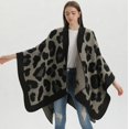 thumbnail image 5 of ZhangBaoLin Women Shawl Wrap Cardigan Poncho Cape Open Front Long Sweater Coat Winter Fall Wool Blanket, 5 of 7