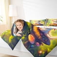 thumbnail image 4 of Castle Fairy Preppy Cartoon Salamander Twin Comforter Sets,Animal Axolotl Bedding Set, 4 of 8