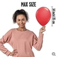 thumbnail image 3 of Qualatex Red Latex Balloons Bag of 100 [43790], 3 of 4
