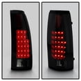 thumbnail image 5 of Black Smoke 1988-1998 Chevy Silverado GMC Sierra Suburban Tahoe LED Tail Lights, 5 of 7
