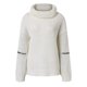 thumbnail image 4 of Gibobby Suéter de cuello alto mujer, Suéter de Punto Trenzado para Mujer 2023 con Cuello Alto y Manga Larga, Casual, Suelto, Grueso, para Exteriores(Blanco,G), 4 of 5