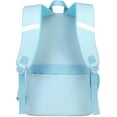 thumbnail image 2 of Girls Backpack Aesthetic Backpack for Teen Girl Cute School Bag Bookbag Anime School Backpacks for Girls,Blue, 2 of 6