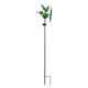 thumbnail image 2 of Luces solares para jardín al aire libre, colibrí giratorio, estacas solares para jardín, luz decorativa, luz de camino para decoración de patio, color verde, 2 of 9