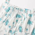 thumbnail image 3 of Dresses for Women Summer Midi Dress Floral Wedding Guest Flowy Dresses A Line Spring Dresses for Women (Green M), 3 of 7