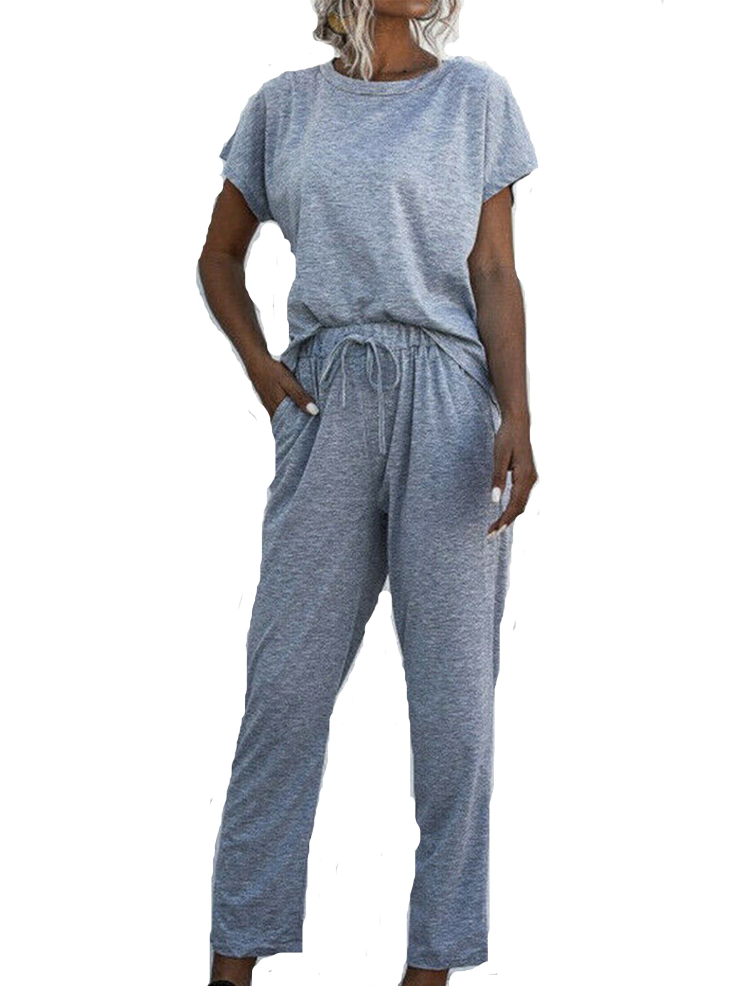 Ladies Womens Ruffle Frill Pleated Zip Co-Ord Lounge Set Tracksuit Top Bottom