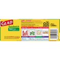 Glad Sandwich Zipper Bags, 100 count