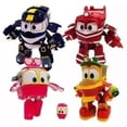 thumbnail image 1 of 4pcs/set 8cm Robot Trains Transformation Kay Alf Dynamic Train Family Deformation Train Car Action Figure Toys Toys For Children|action Figures|, 1 of 4