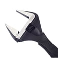 thumbnail image 3 of SENRISE Adjustable Wrench Spanner Tool Steel Black Size 6 Inch, 3 of 6
