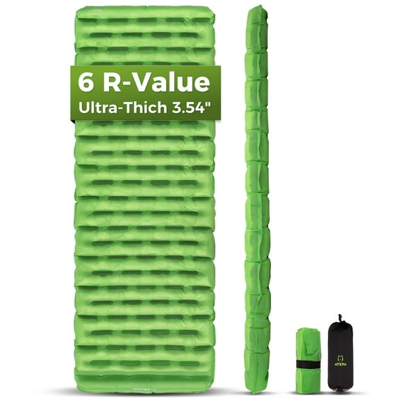 Colchón Inflable ATEPA ThermAir Ultraligero con Aislamiento R-6