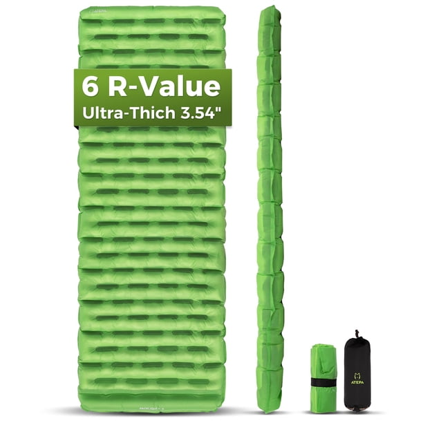 Colchón Inflable ATEPA ThermAir Ultraligero con Aislamiento R-6