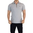 thumbnail image 3 of Playeras Polo Zipped John Leopard Ajuste Muscle Fit, 3 of 6