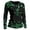 6-Black, variant on Arlun St. Patrick's Day Printed Women's Long-Sleeved T-Shirts Tiocfaidh Ã¡r LÃ¡ Letter Print Fit Round Neck Tee Shirt Irish Traditional Festival Tops 6-White XL