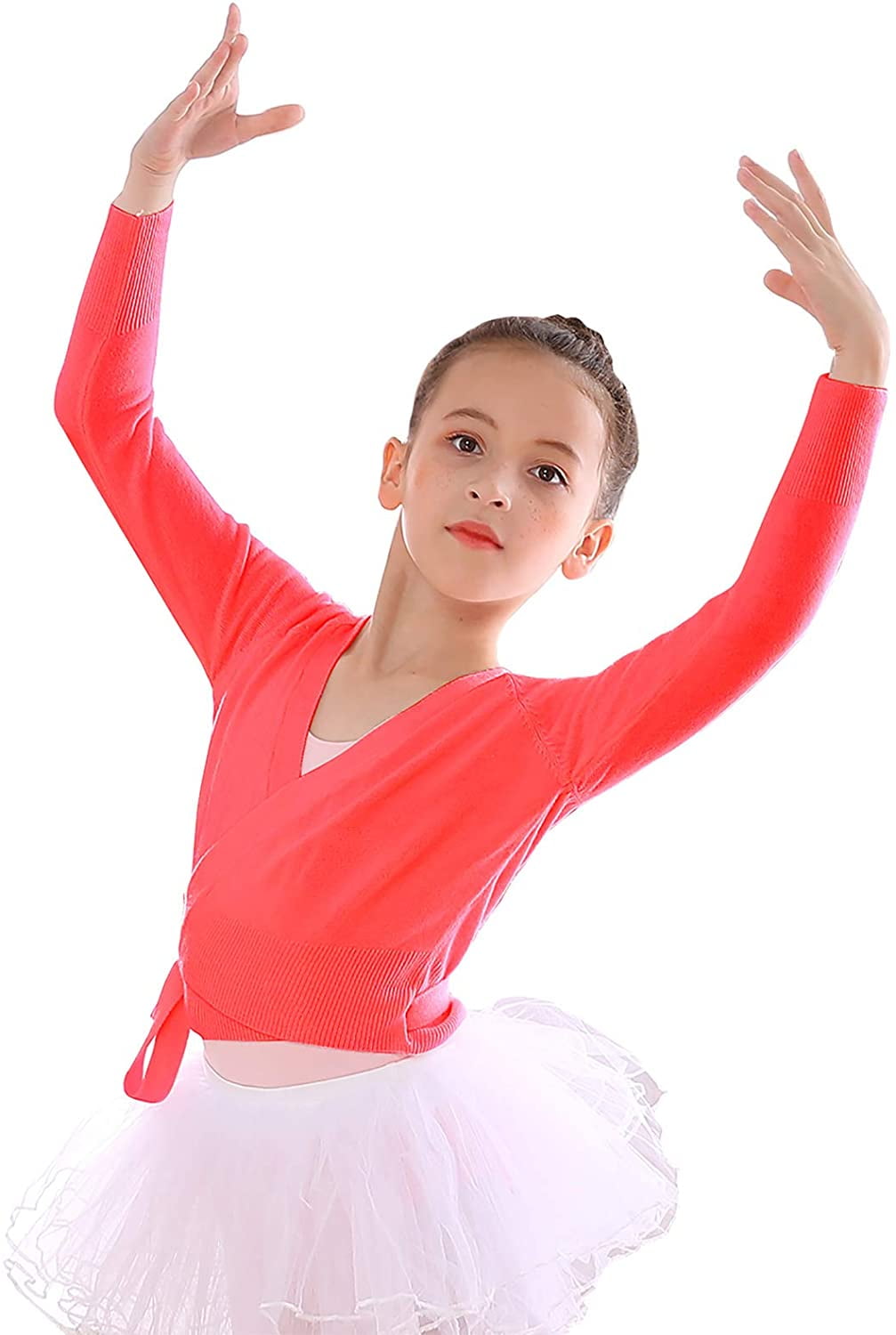 Knit Wrap Top Ballet Cardigan 