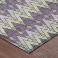 thumbnail image 3 of Addison Rugs Chantille Indoor/Outdoor Transitional Geometric Purple Machine Washable Rectangle Rug, 8' x 10', 3 of 8