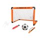 thumbnail image 1 of Portería de fútbol infantil plegable, equipo de fútbol, ​​bomba de aire, balón de fútbol, ​​puerta de fútbol Naranja 90x60cm, 1 of 9