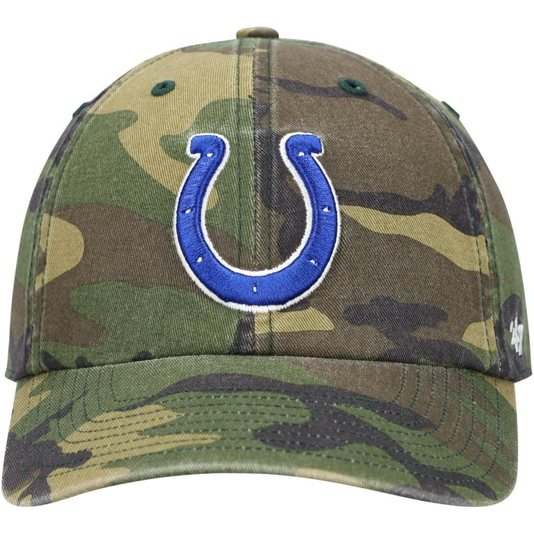 Men's '47 Camo Dallas Cowboys Woodland Clean Up Adjustable Hat