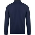 thumbnail image 3 of Men's Levelwear Navy Colorado Avalanche Theory Insignia Core Quarter-Zip Pullover Top, 3 of 3